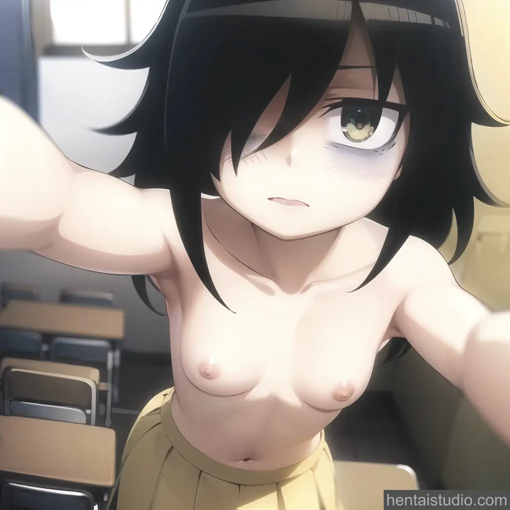 Tomoko Kuroki from Watamote hentai art 2 of 36