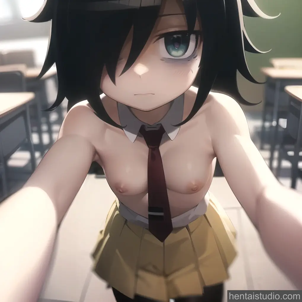 Tomoko Kuroki from Watamote hentai art 3 of 36