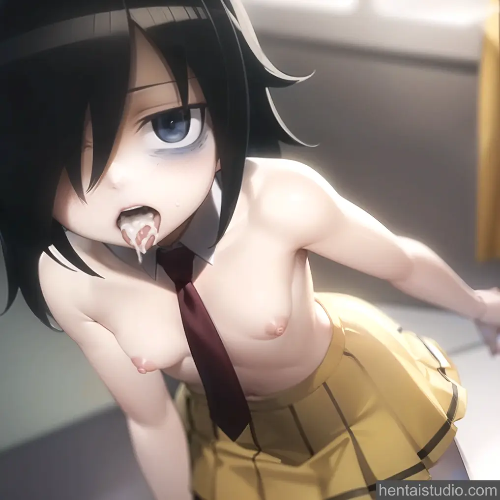 Tomoko Kuroki from Watamote hentai art 7 of 36