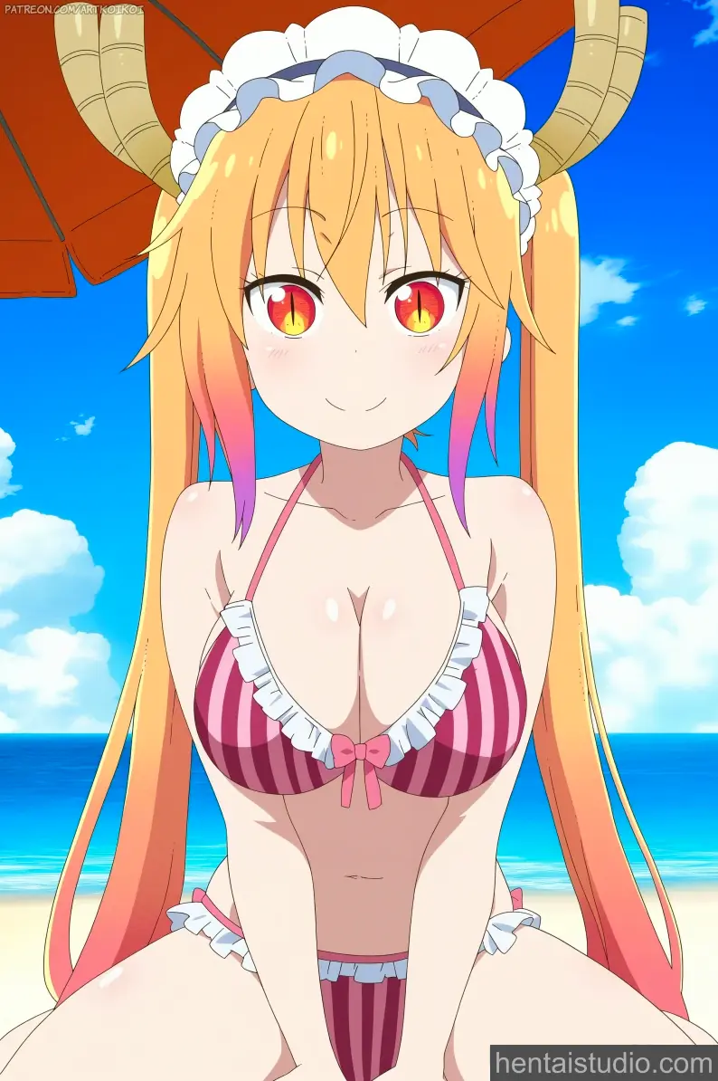 Tooru from Miss Kobayashi's Dragon Maid hentai art 7 of 13