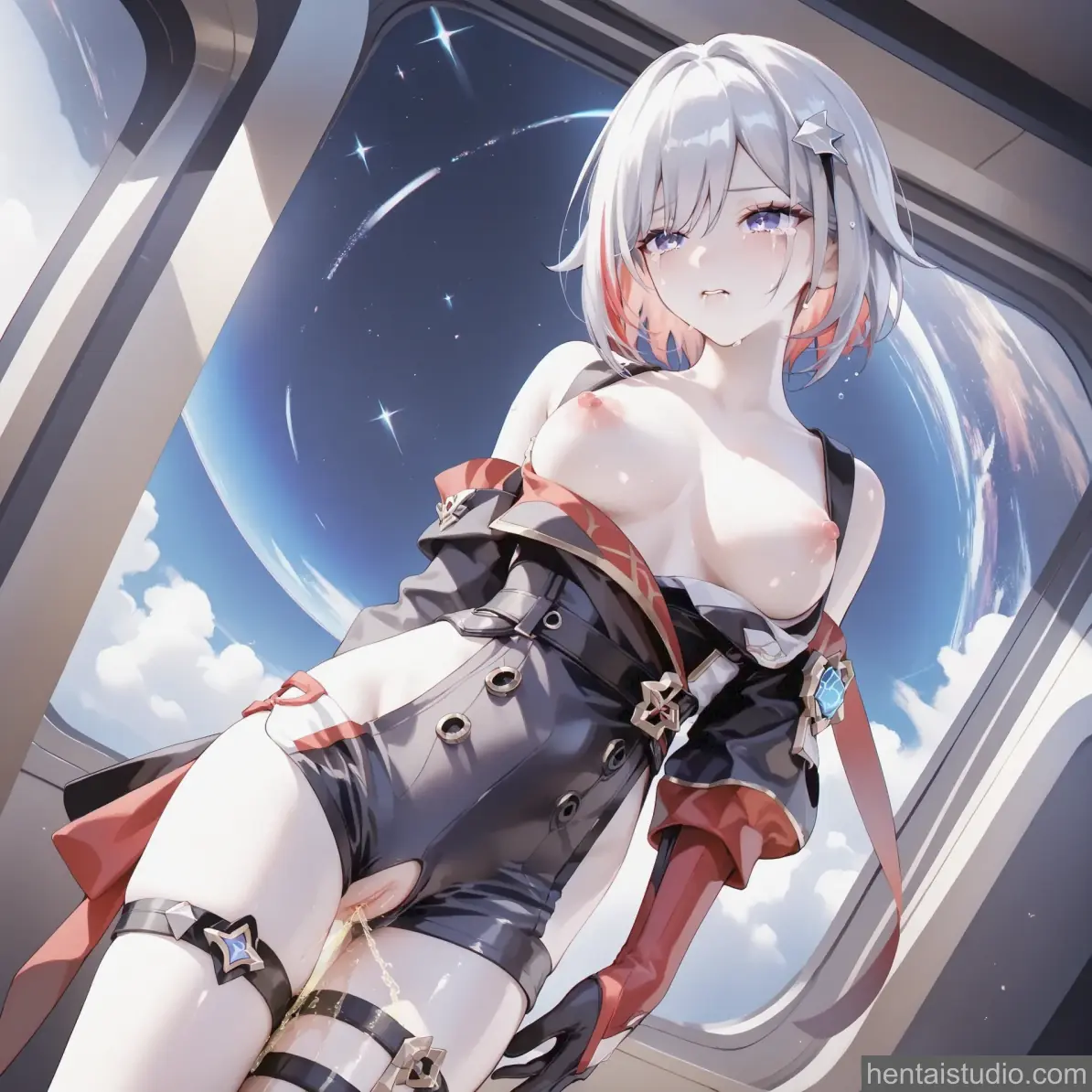 Topaz from Honkai Star Rail hentai art 49 of 52