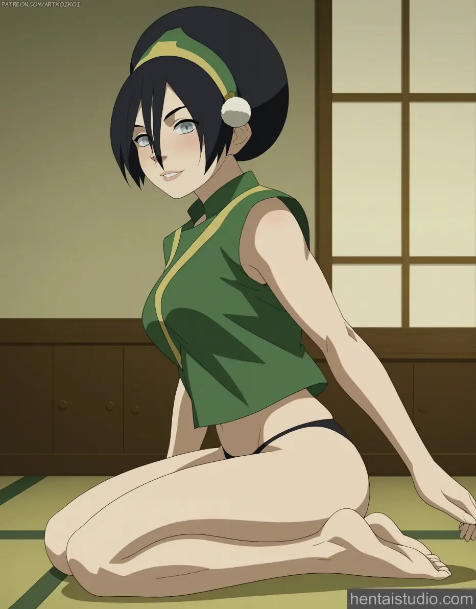 Toph from Avatar: The Last Airbender hentai art 10 of 11