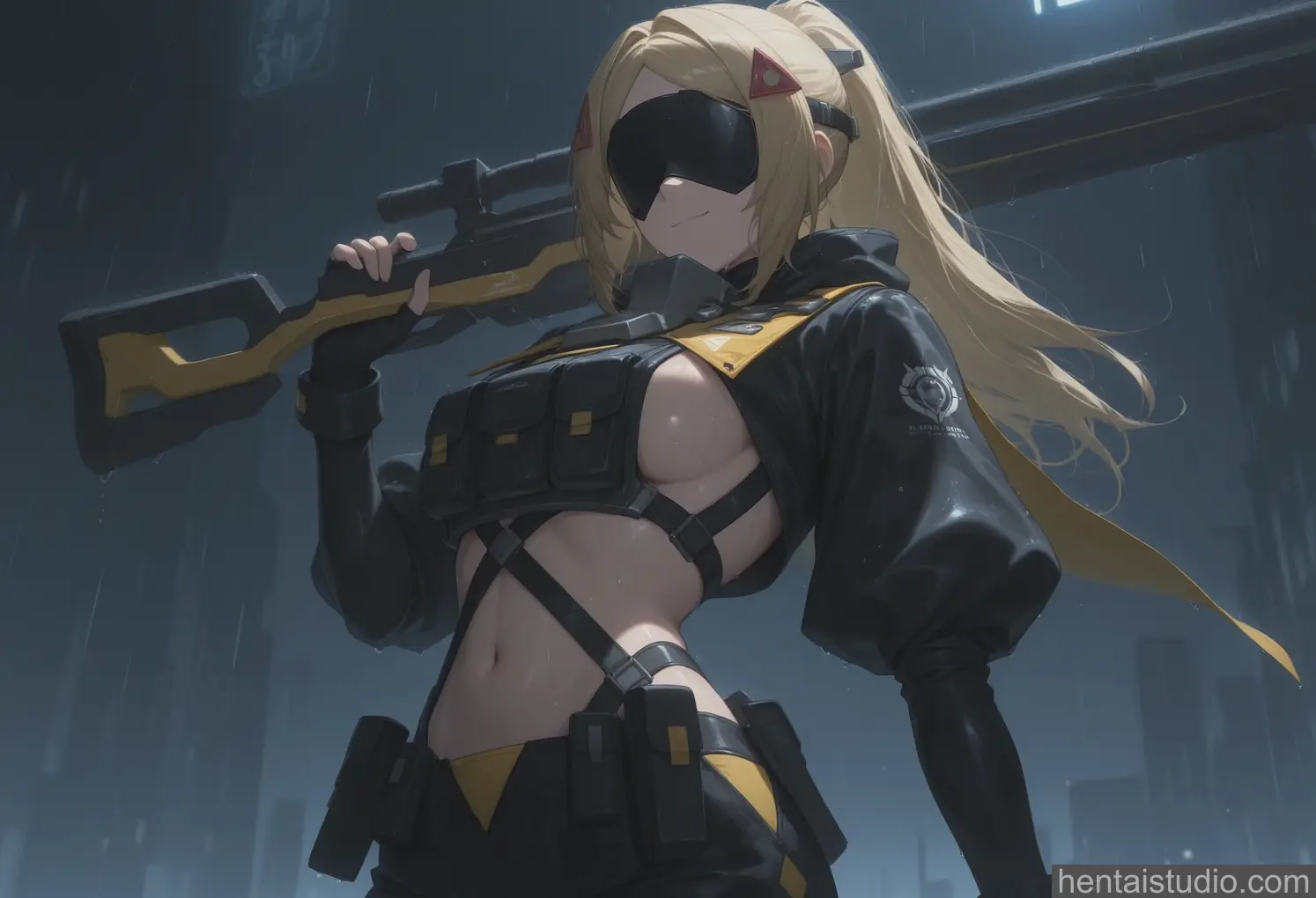 Trigger from Zenless Zone Zero hentai art 4 of 29