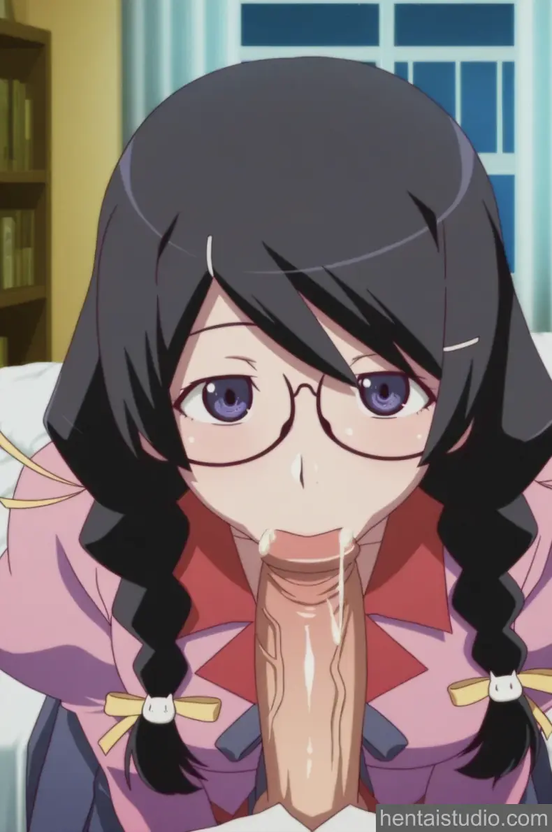 Tsubasa Hanekawa from Bakemonogatari hentai art 17 of 200