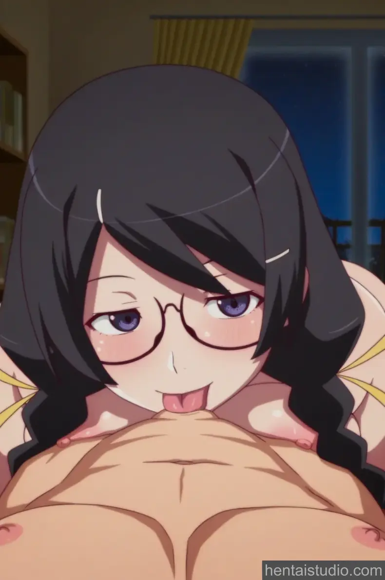 Tsubasa Hanekawa from Bakemonogatari hentai art 52 of 200