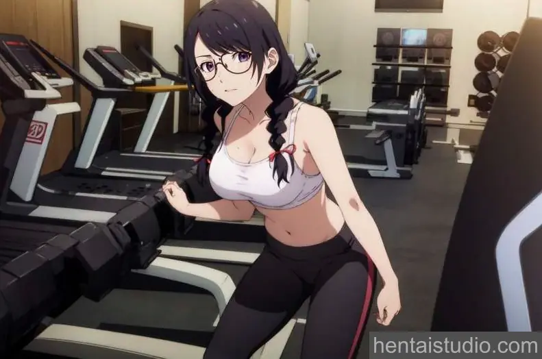 Tsubasa Hanekawa from Bakemonogatari hentai art 1 of 7