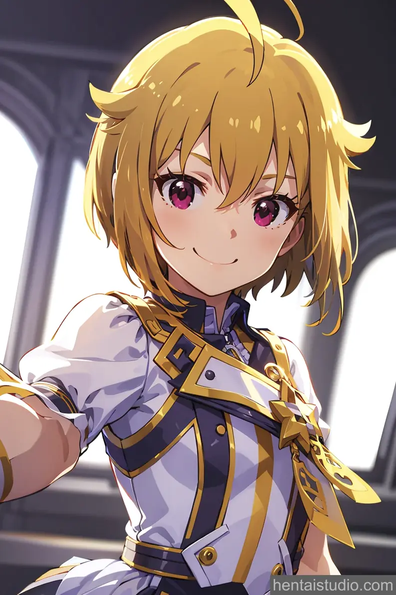 Tsubasa Ibuki from The Idolmaster hentai art 3 of 4