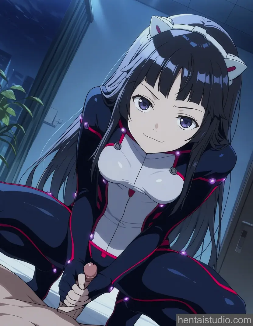 Tsugumi from Guilty Crown hentai art 14 of 38