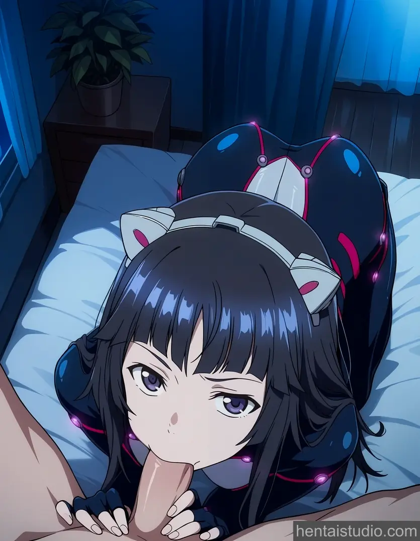 Tsugumi from Guilty Crown hentai art 37 of 38