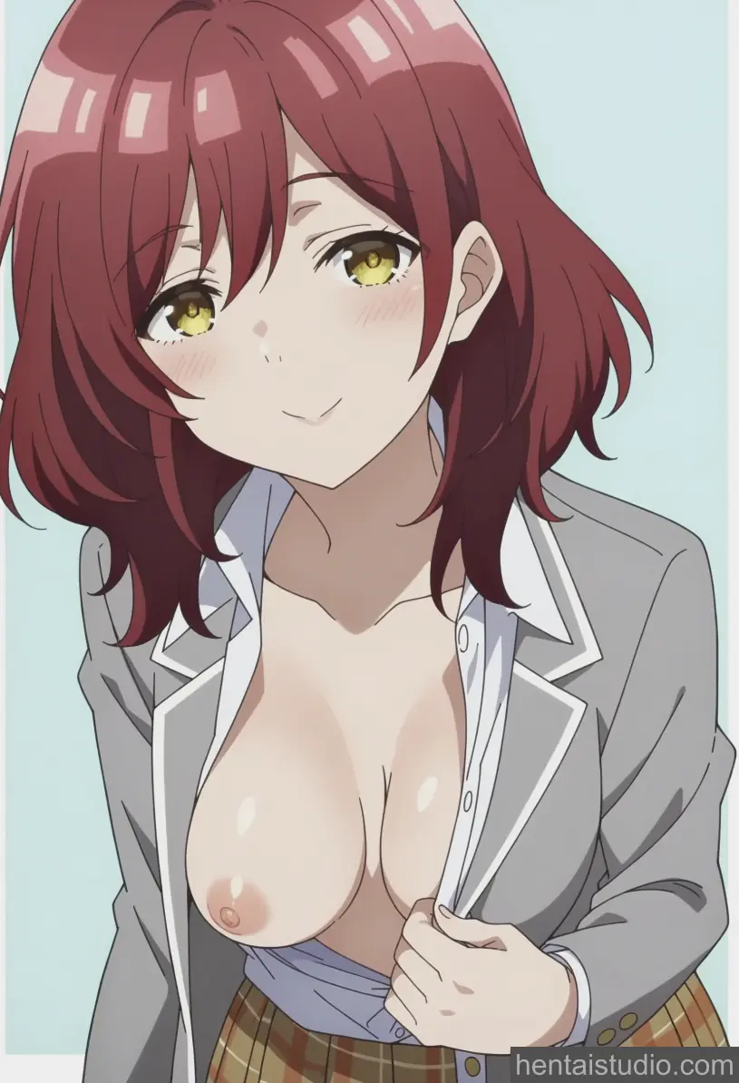 Tsugumi Narita from Bottom Tier Character Tomozaki hentai art 21 of 62