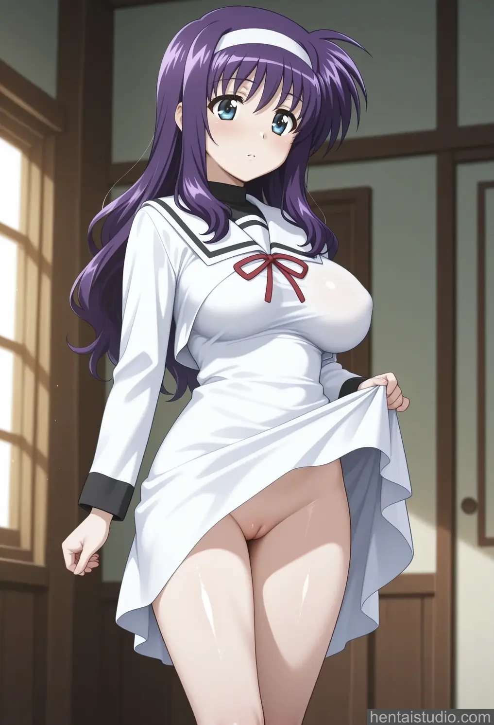 Tsukimura Suzuka from Mahou Shoujo Lyrical Nanoha A's hentai art 1 of 161