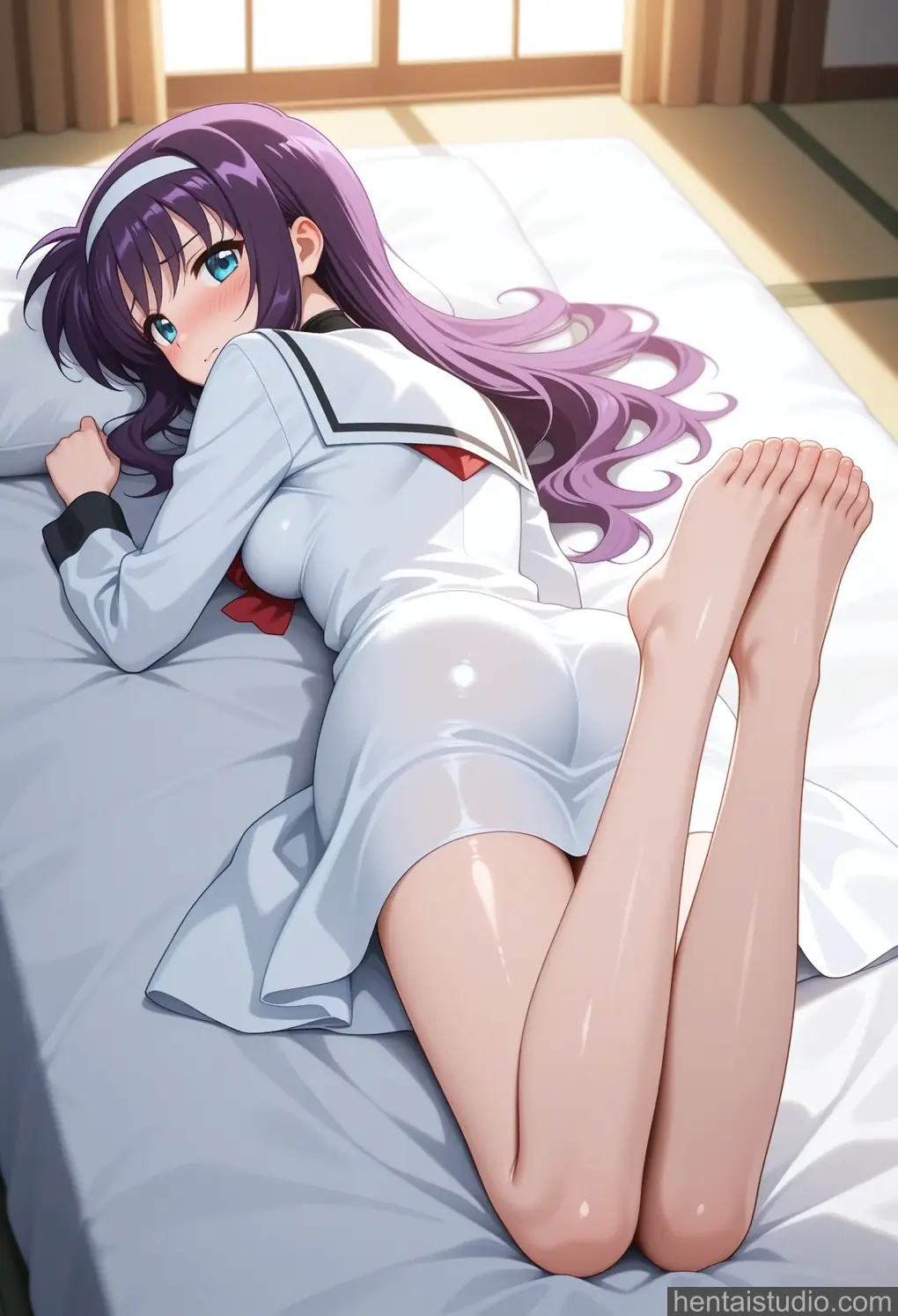 Tsukimura Suzuka from Mahou Shoujo Lyrical Nanoha A's hentai art 5 of 161