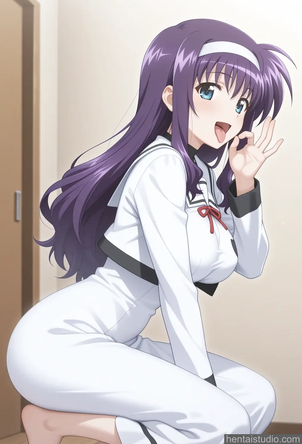 Tsukimura Suzuka from Mahou Shoujo Lyrical Nanoha A's hentai art 6 of 161