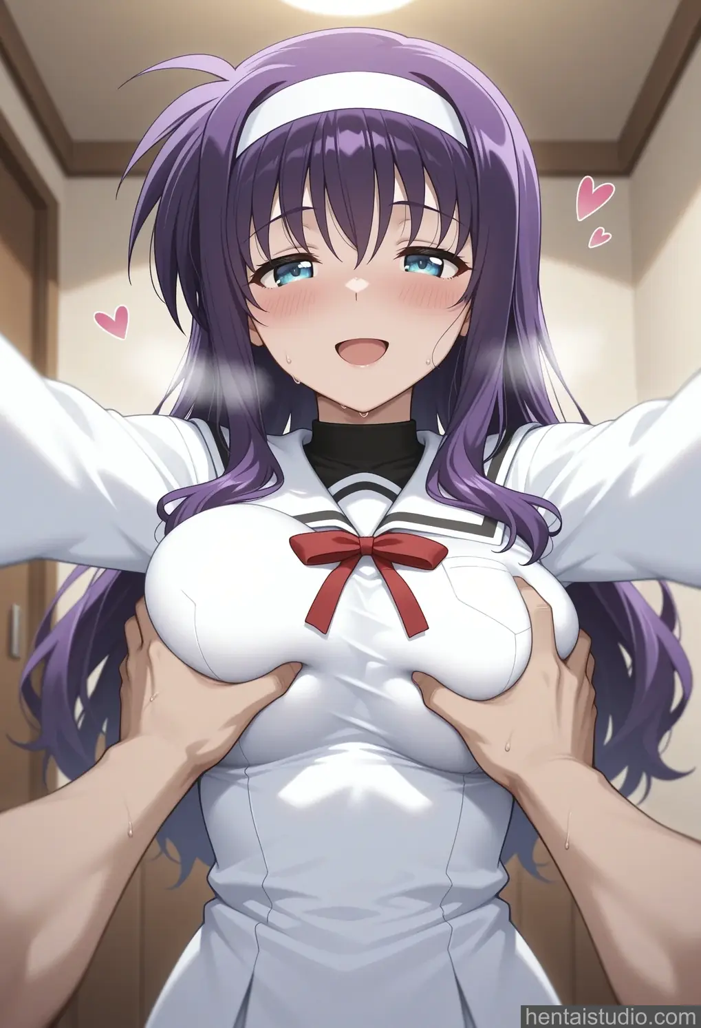 Tsukimura Suzuka from Mahou Shoujo Lyrical Nanoha A's hentai art 9 of 161
