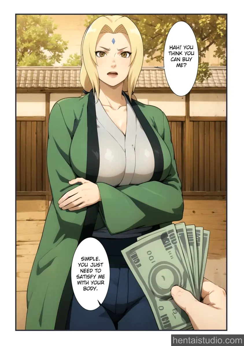 Tsunade from Naruto hentai art 4 of 27