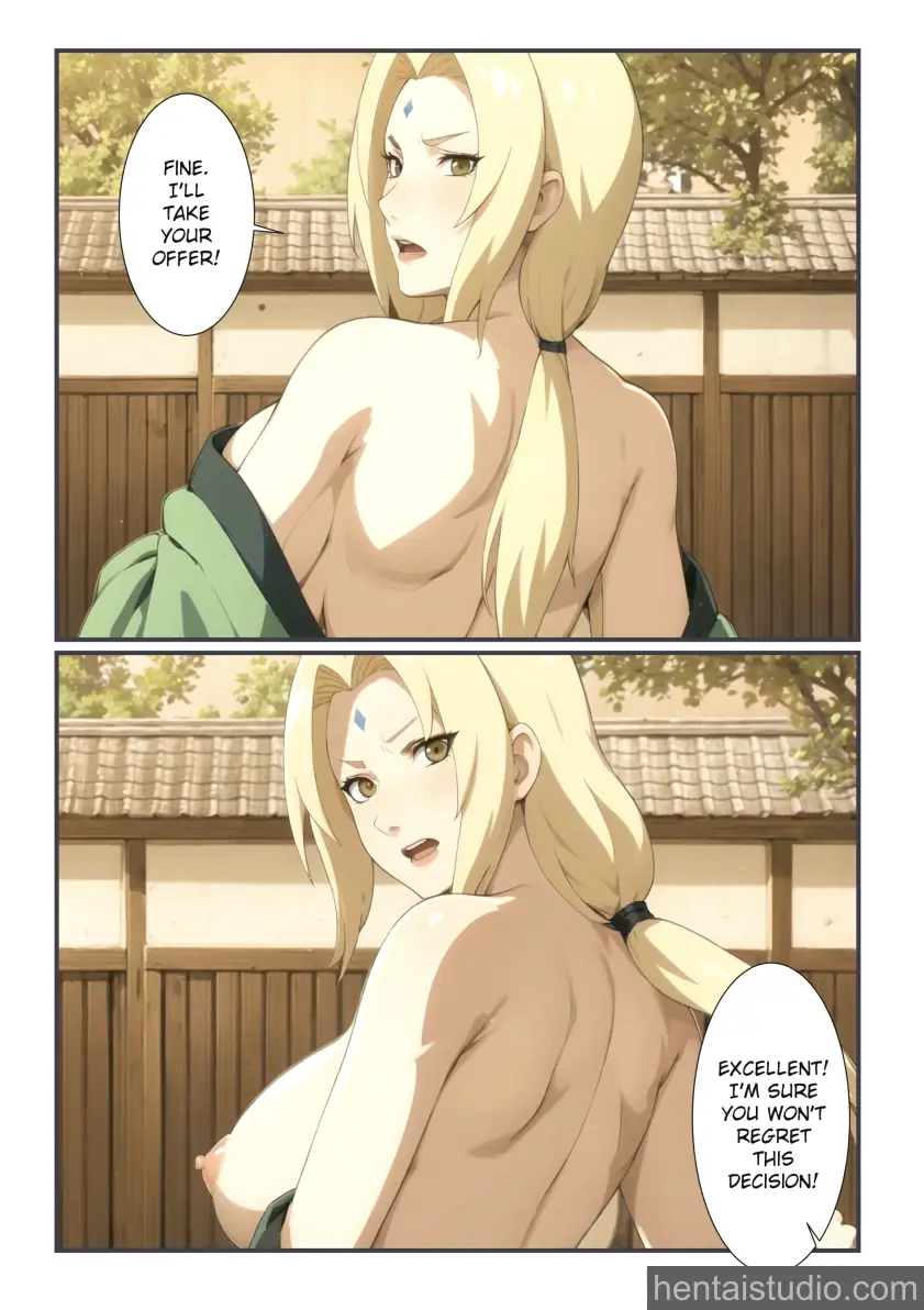Tsunade from Naruto hentai art 6 of 27