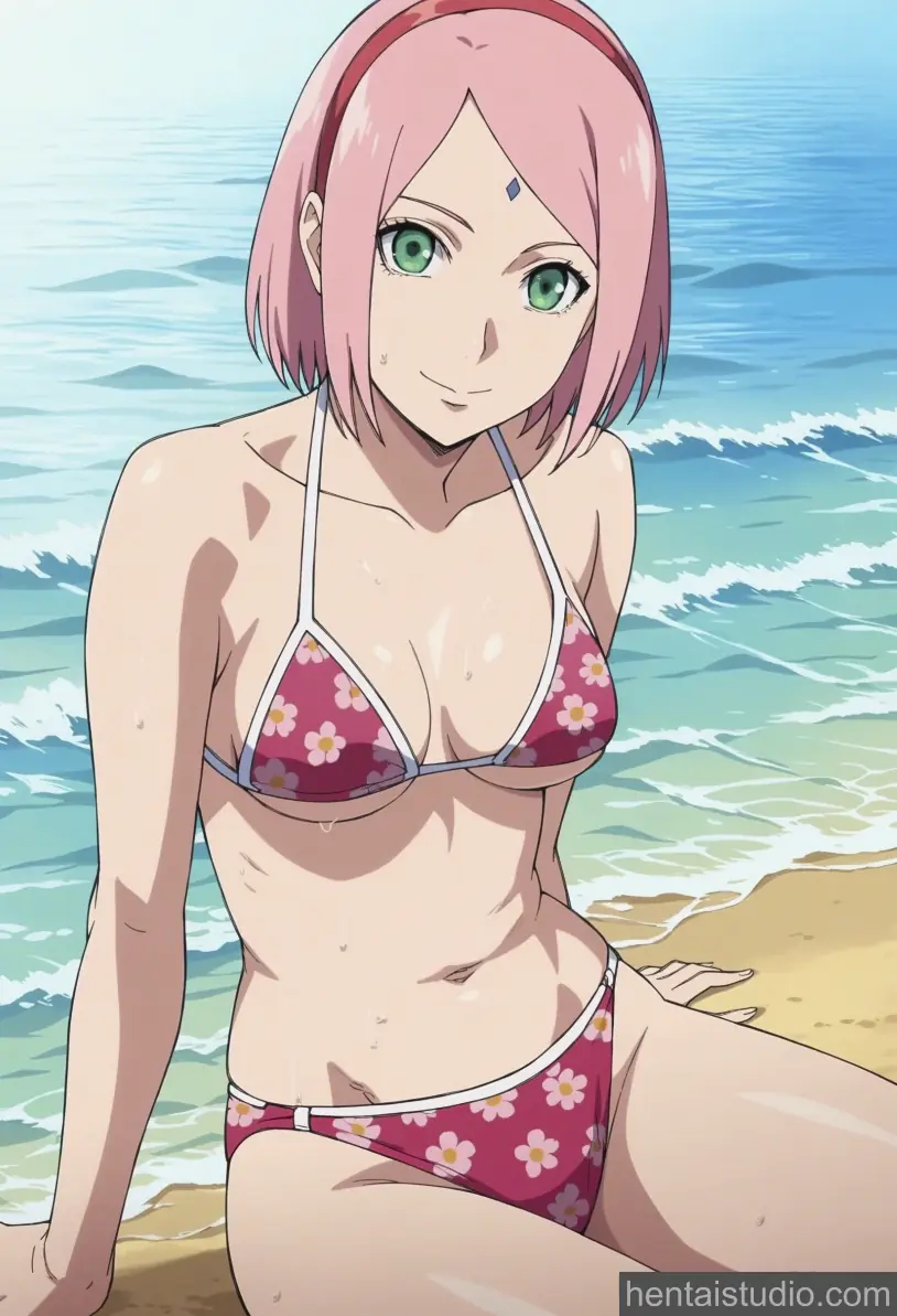 Uchiha Sakura from Naruto hentai art 55 of 61
