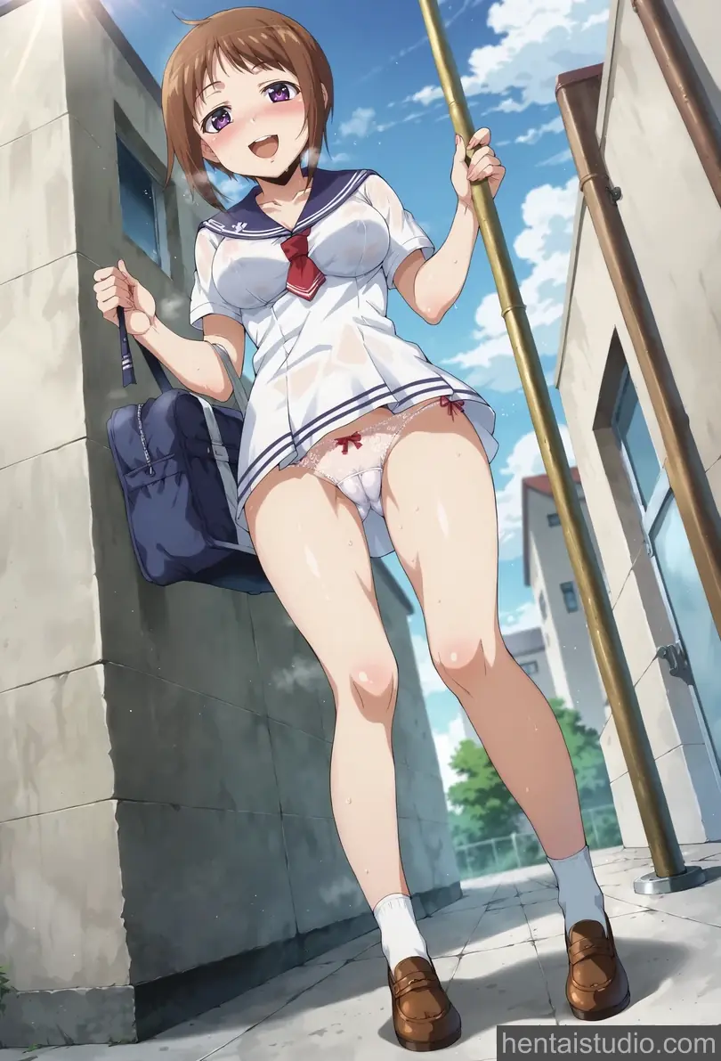 Ui Wakana from My Wife Is The Student Council President hentai art 1 of 8