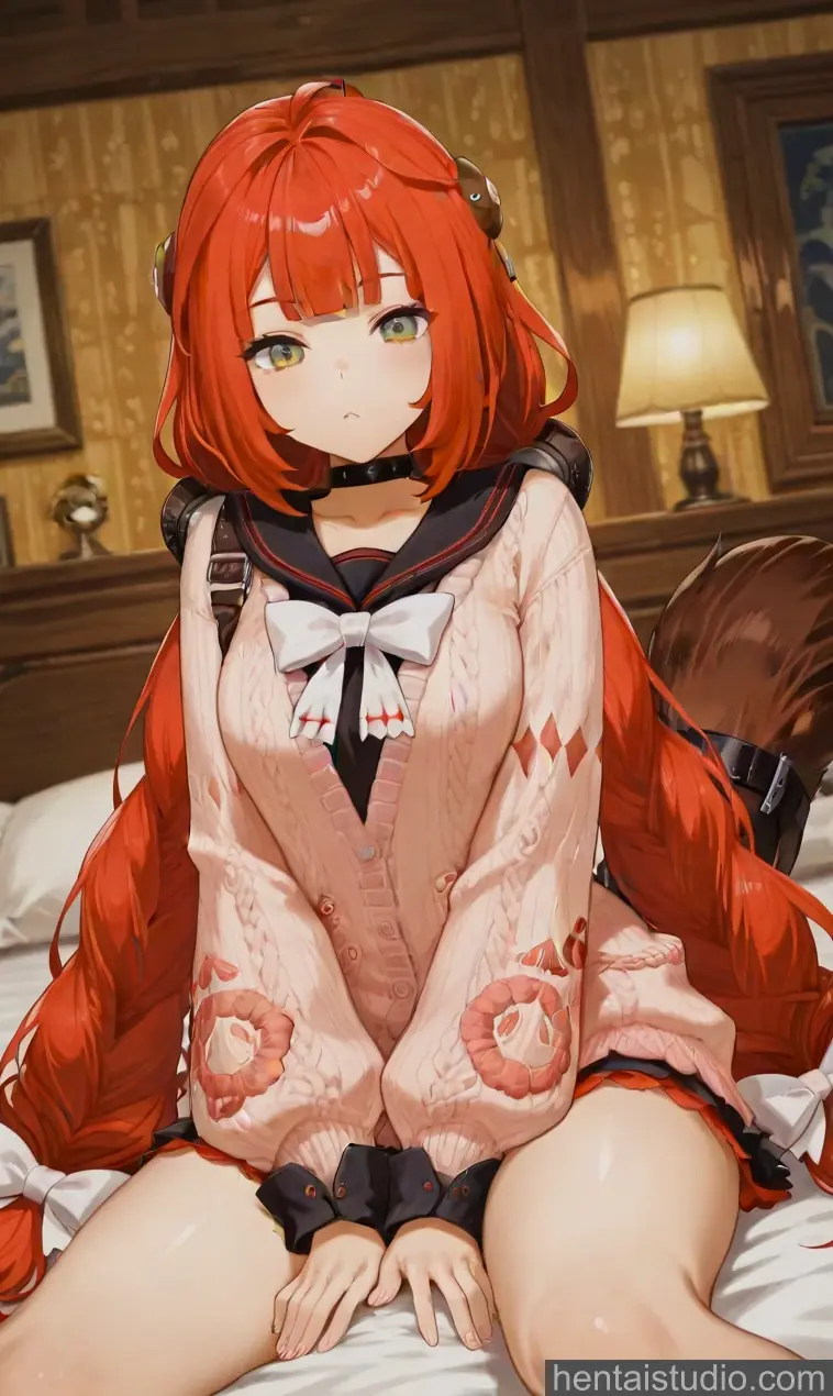 Ukinami Yuzuha from Zenless Zone Zero hentai art 86 of 89