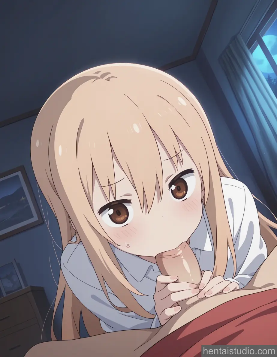 Umaru Doma from Himouto Umaru Chan hentai art 1 of 16