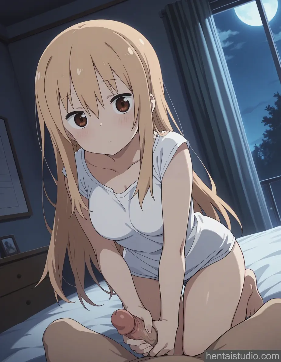Umaru Doma from Himouto Umaru Chan hentai art 2 of 16