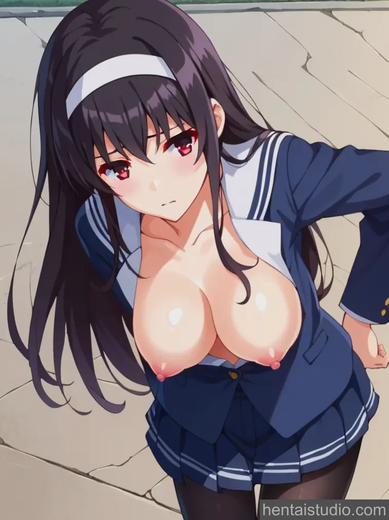 Utaha Kasumigaoka from Saekano hentai art 3 of 17