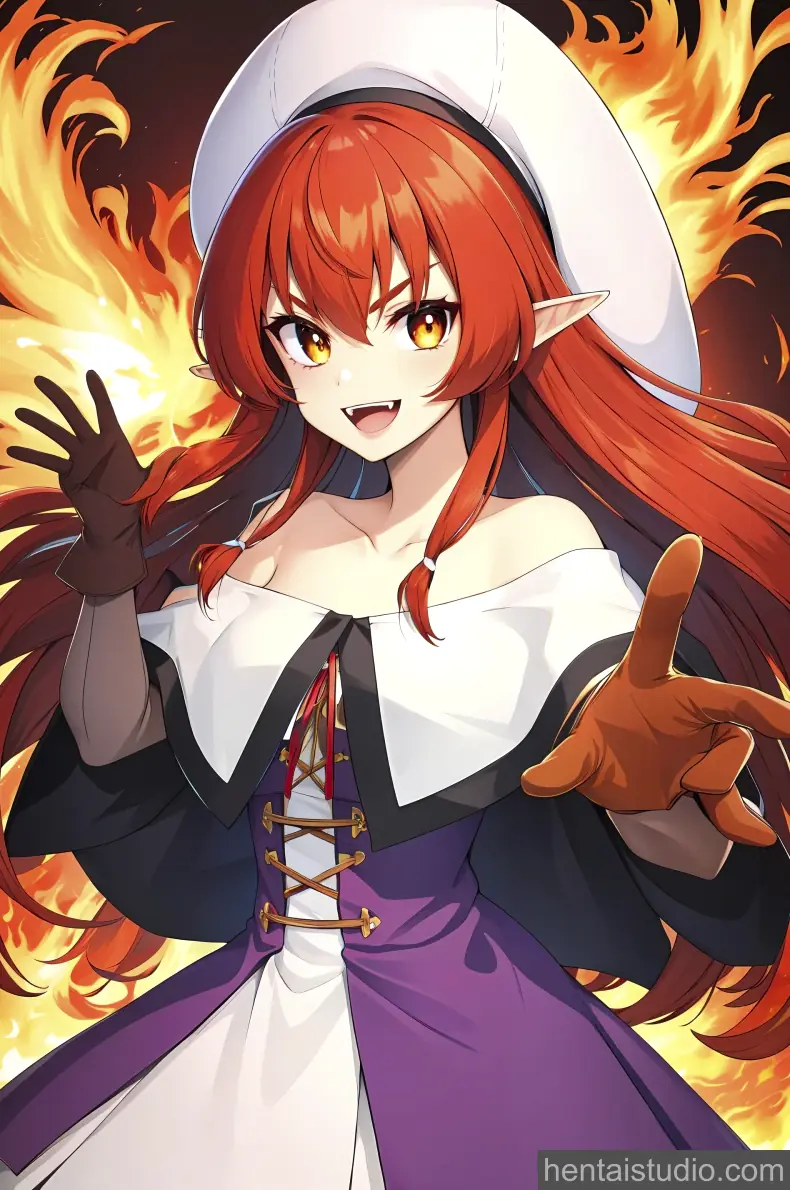 Vamirio from Helck hentai art 2 of 20