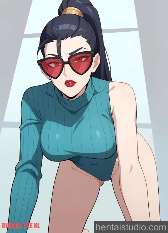 Vayne from League Of Legends hentai art 4 of 32