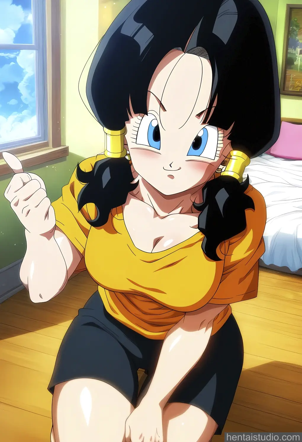 Videl from Dragon Ball hentai art 2 of 106