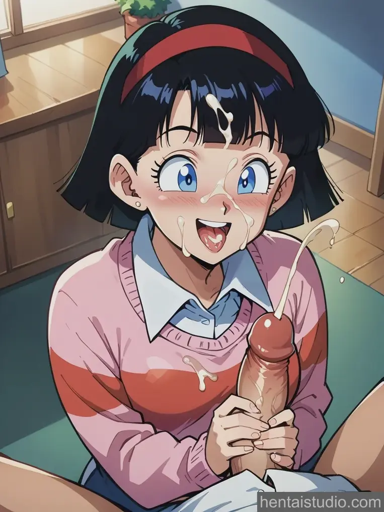 Videl from Dragon Ball Super hentai art 10 of 200
