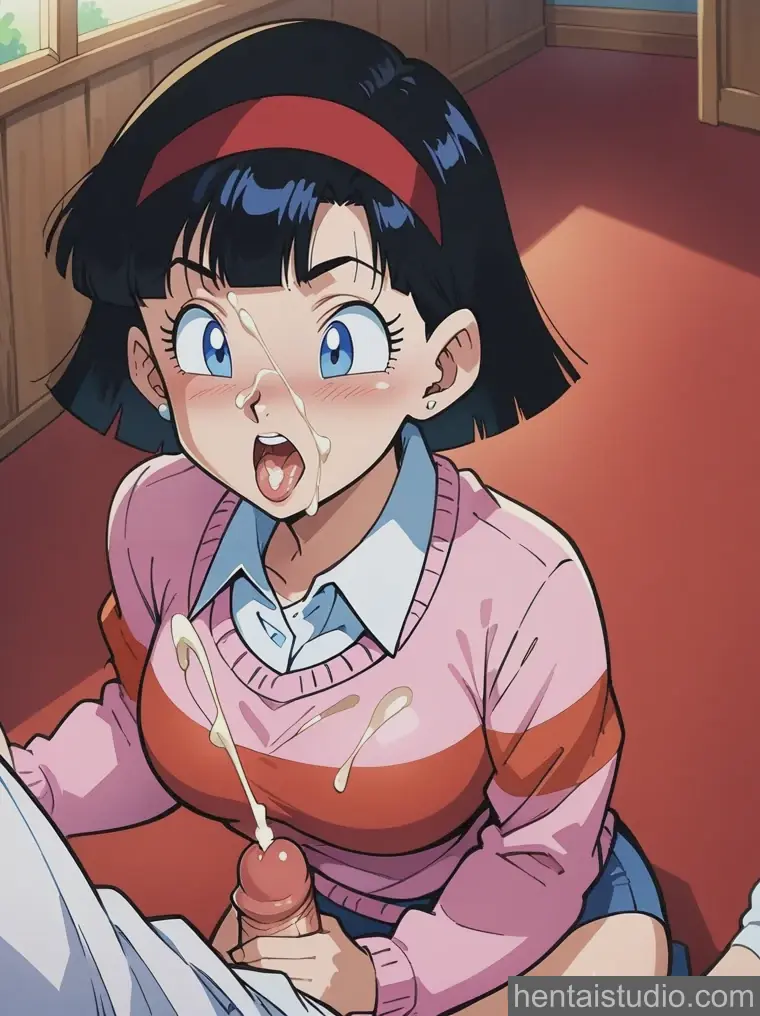 Videl from Dragon Ball Super hentai art 2 of 200