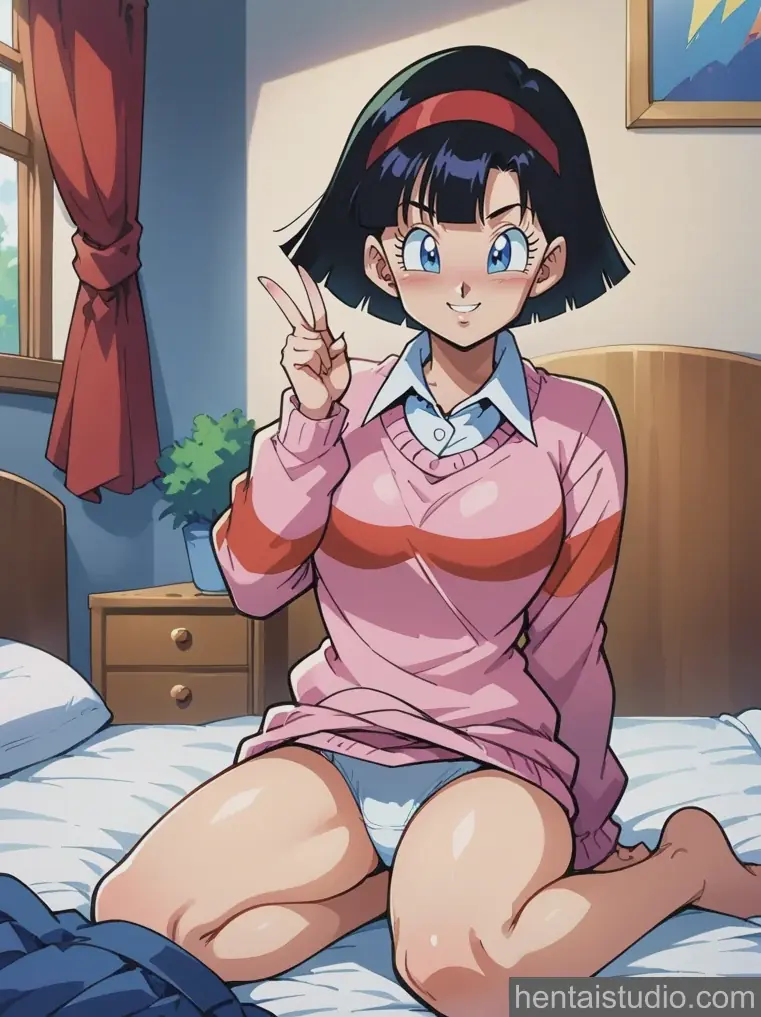 Videl from Dragon Ball Super hentai art 33 of 200