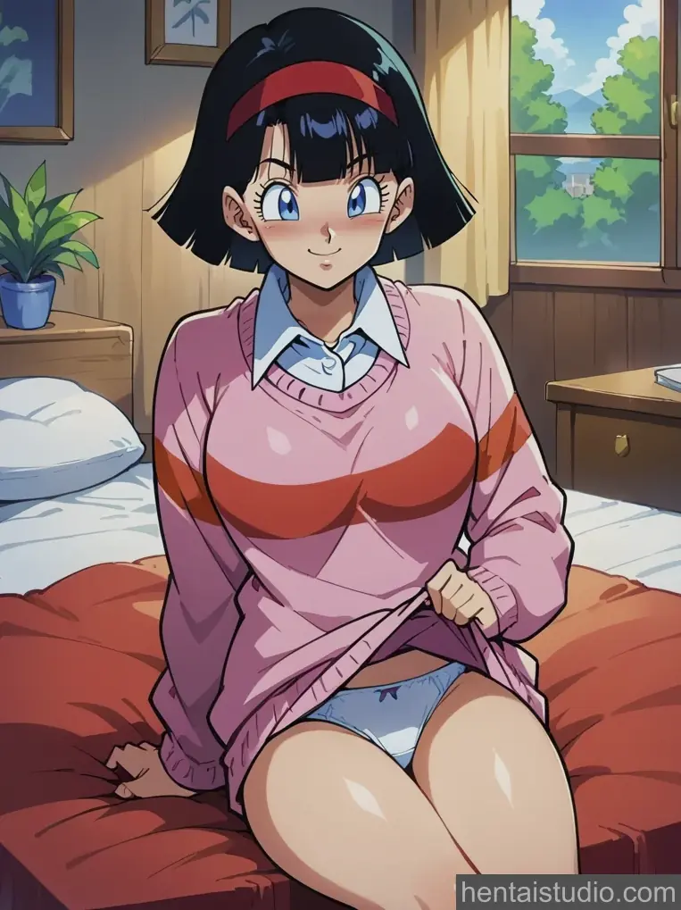 Videl from Dragon Ball Super hentai art 34 of 200