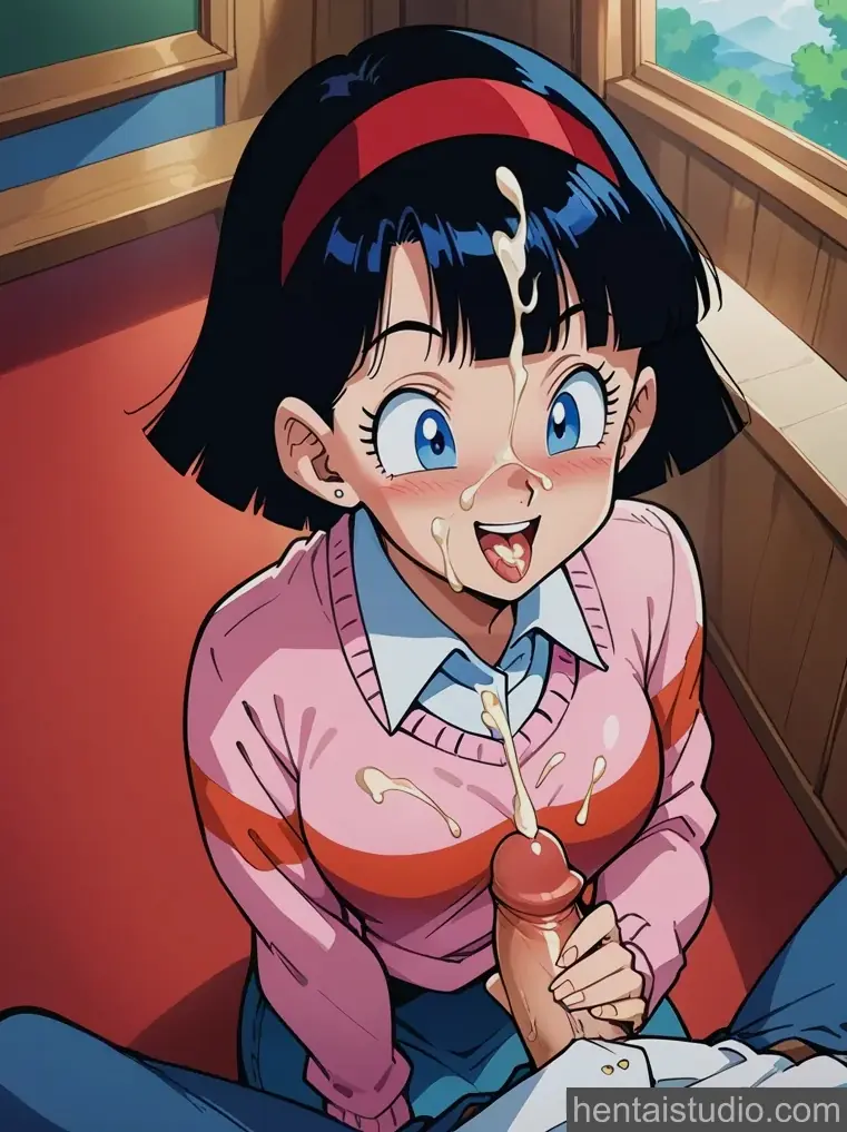 Videl from Dragon Ball Super hentai art 9 of 200