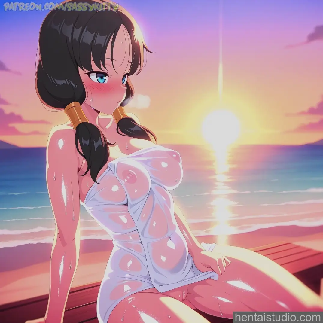 Videl from Dragon Ball Z hentai art 20 of 24