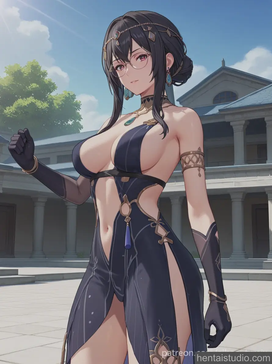 Vidya Agave | Snowbreak – hentai anime character, Vidya Agave, Snowbreak, Glasses, Game, Blowjob, Anal, Creampie