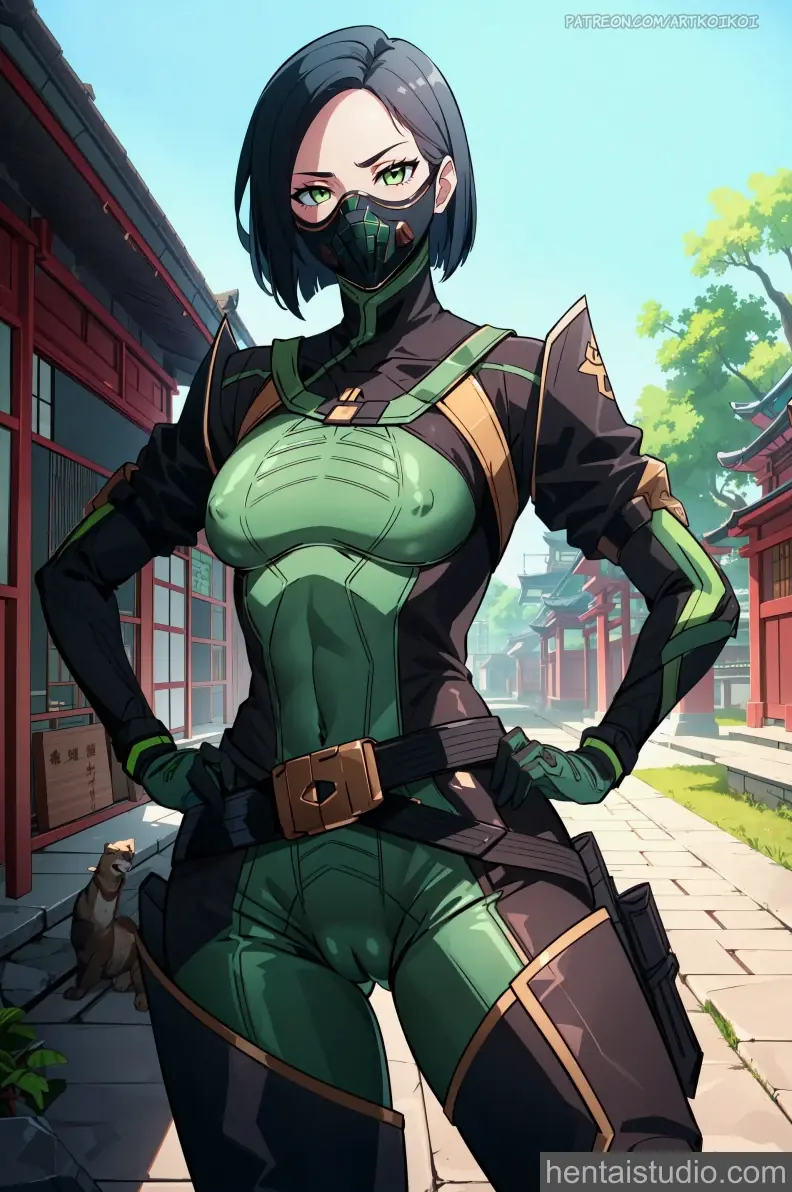 Viper from Valorant hentai art 1 of 16