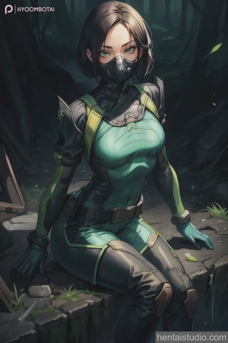Viper from Valorant hentai art 5 of 31