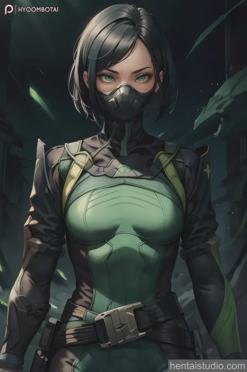Viper from Valorant hentai art 6 of 31