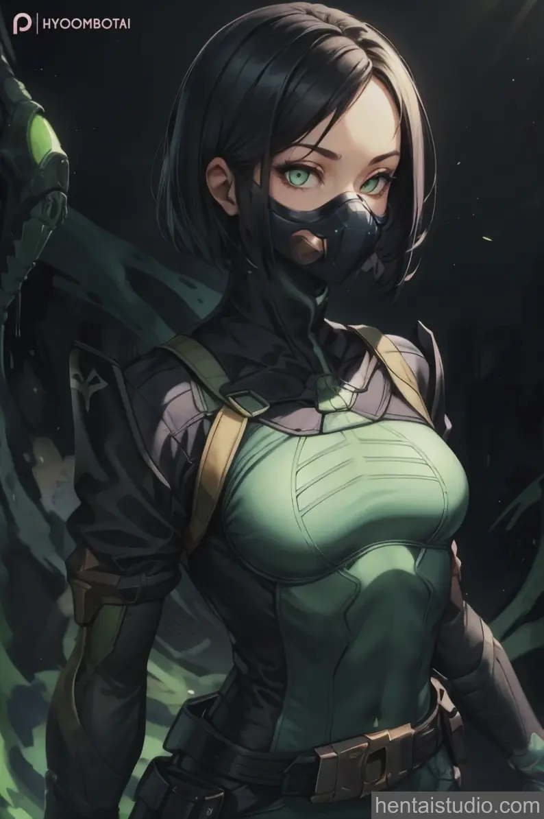 Viper from Valorant hentai art 7 of 31