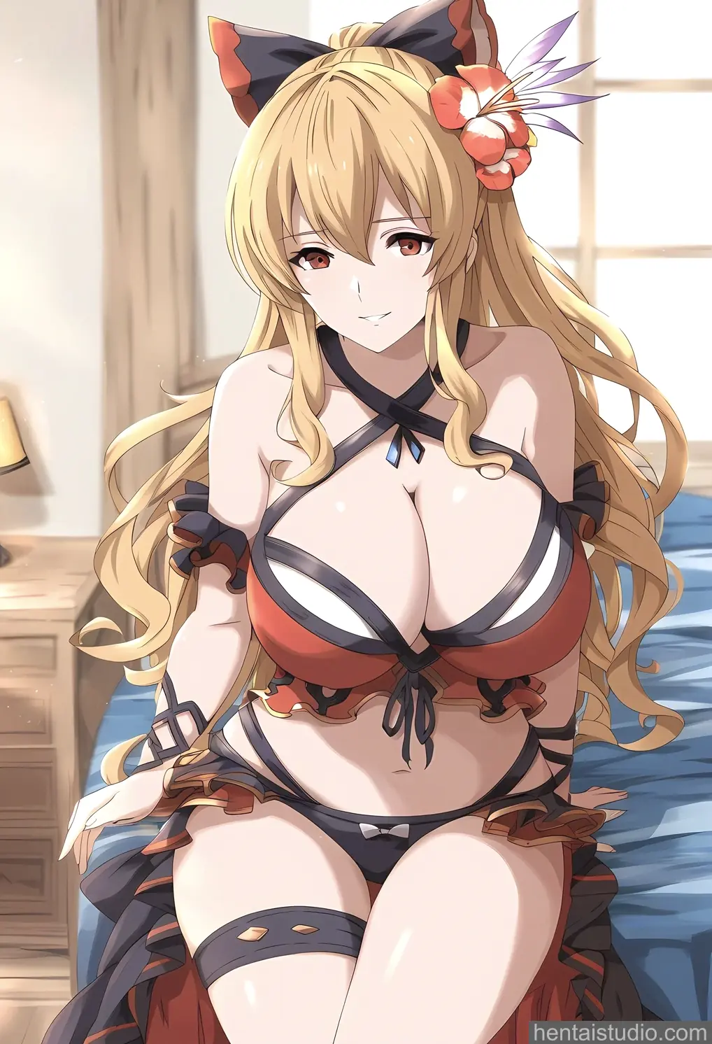 Vira Lillie from Granblue Fantasy hentai art 1 of 104
