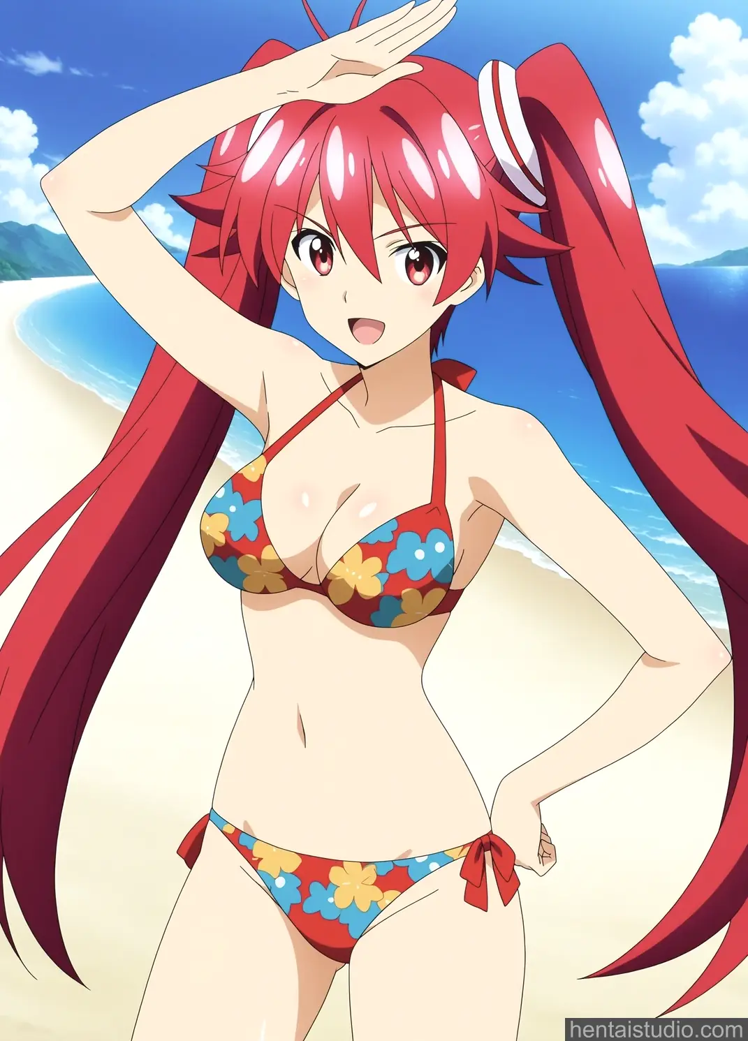 Vivid Red from Vividred Operation hentai art 57 of 60