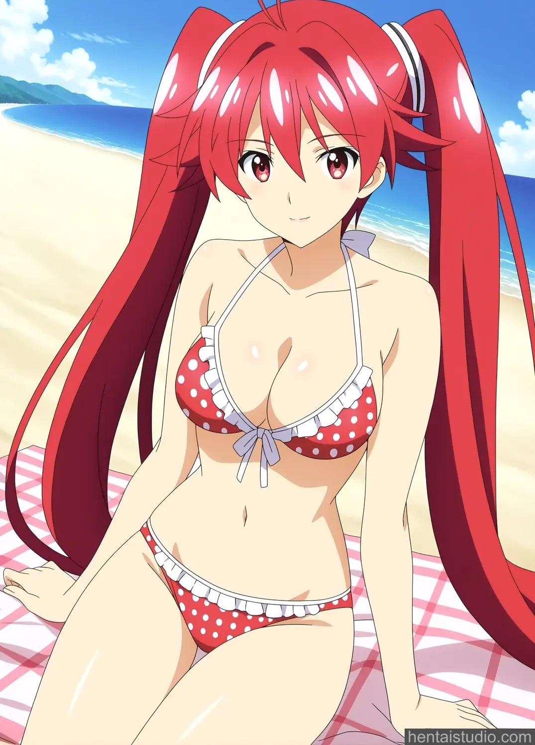 Vivid Red from Vividred Operation hentai art 59 of 60