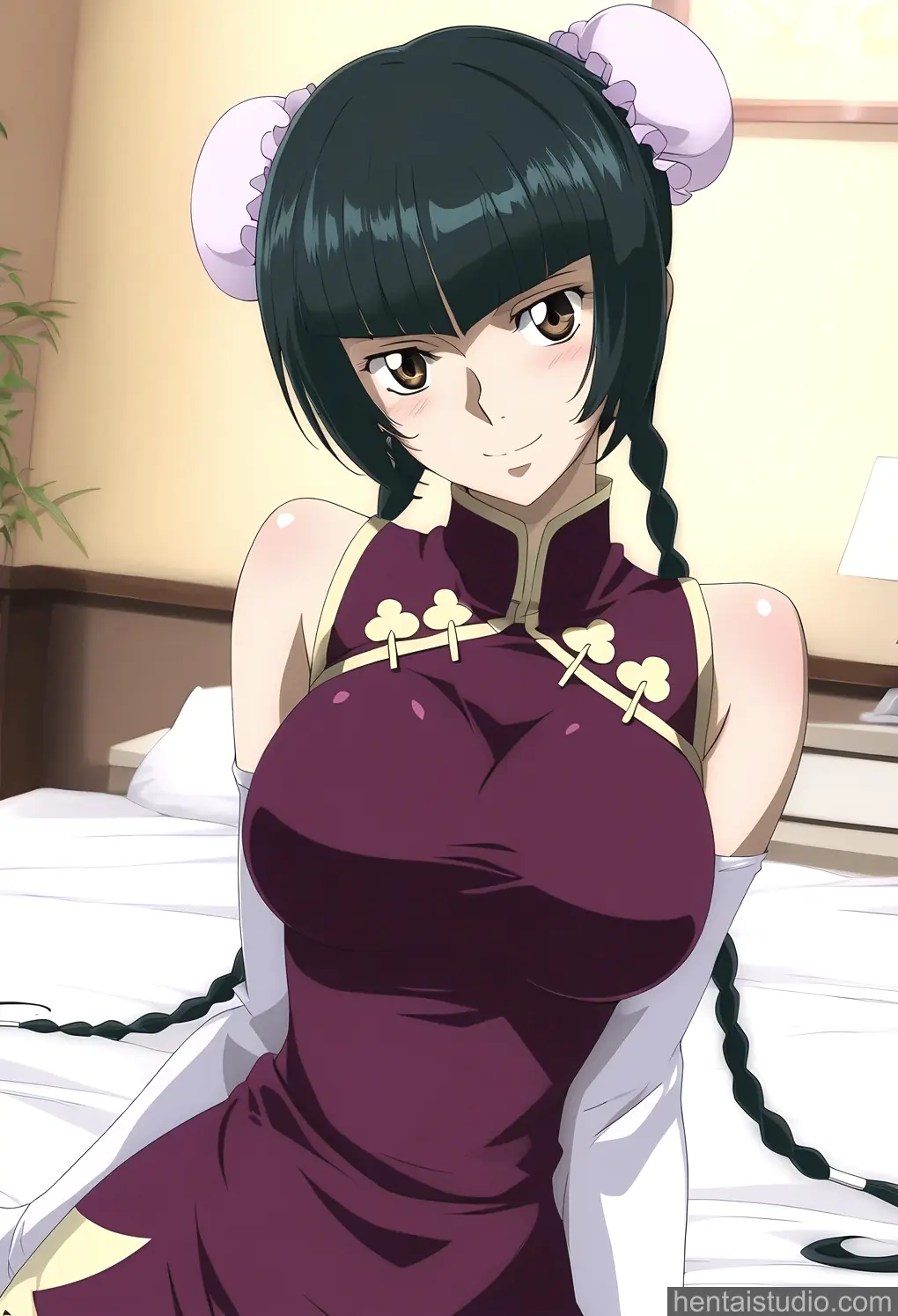 Wang Liu Mei from Gundam hentai art 1 of 150