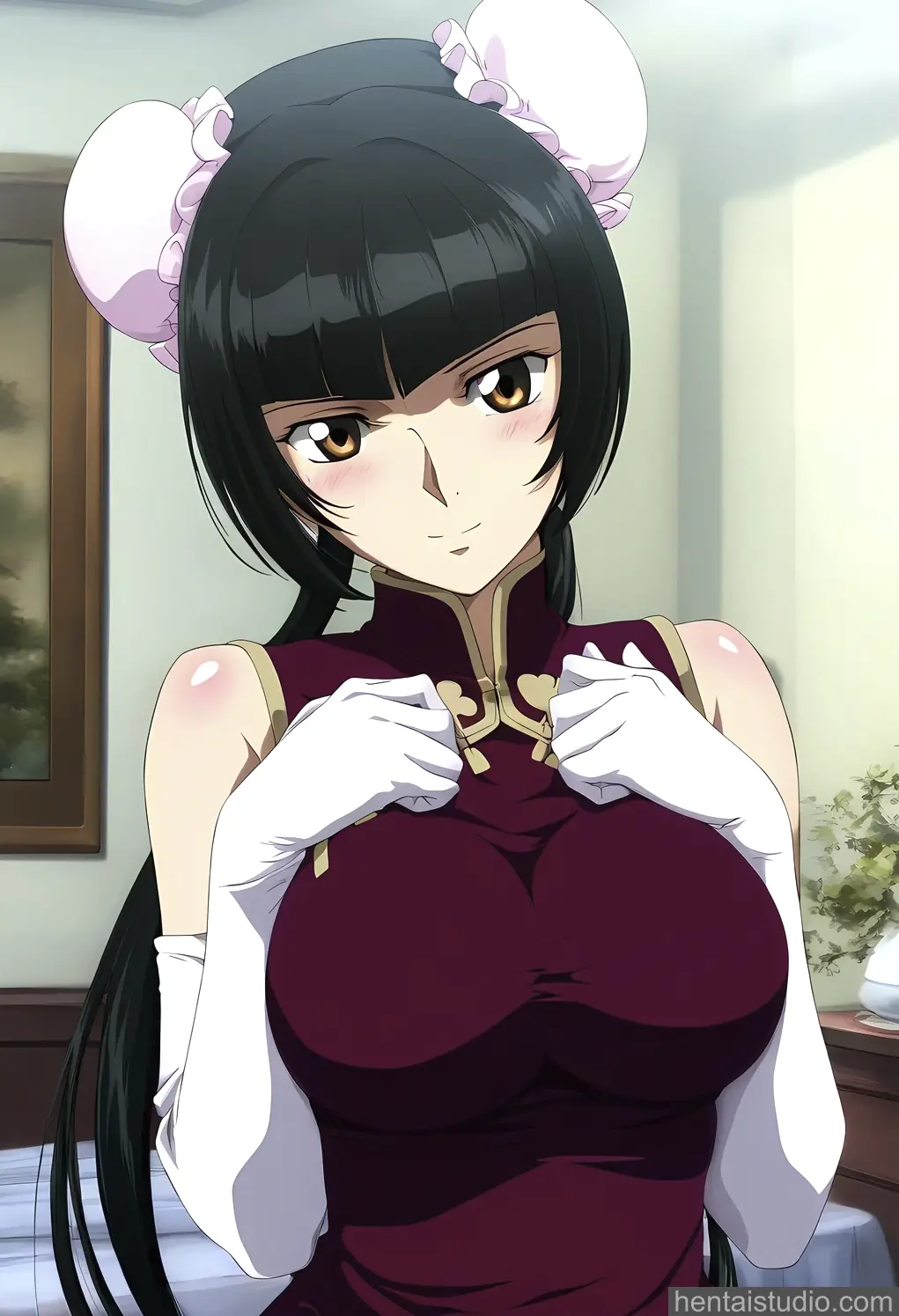 Wang Liu Mei from Gundam hentai art 2 of 150