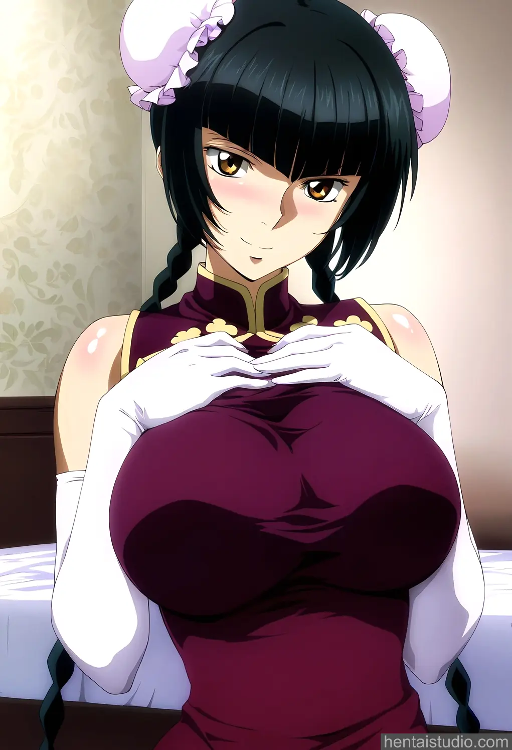 Wang Liu Mei from Gundam hentai art 3 of 150