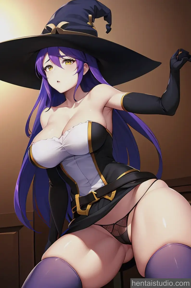 Witch from Goblin Slayer hentai art 2 of 40