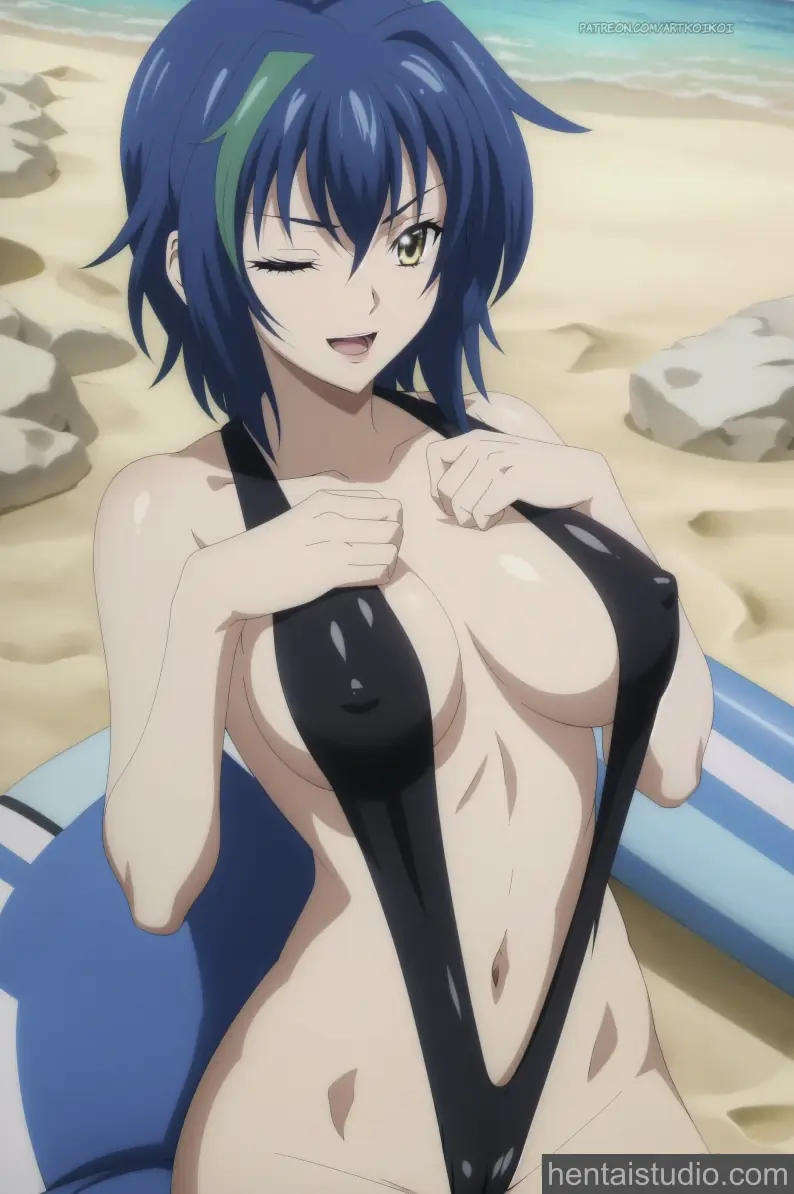 Xenovia Quarta from High School Dxd hentai art 43 of 46