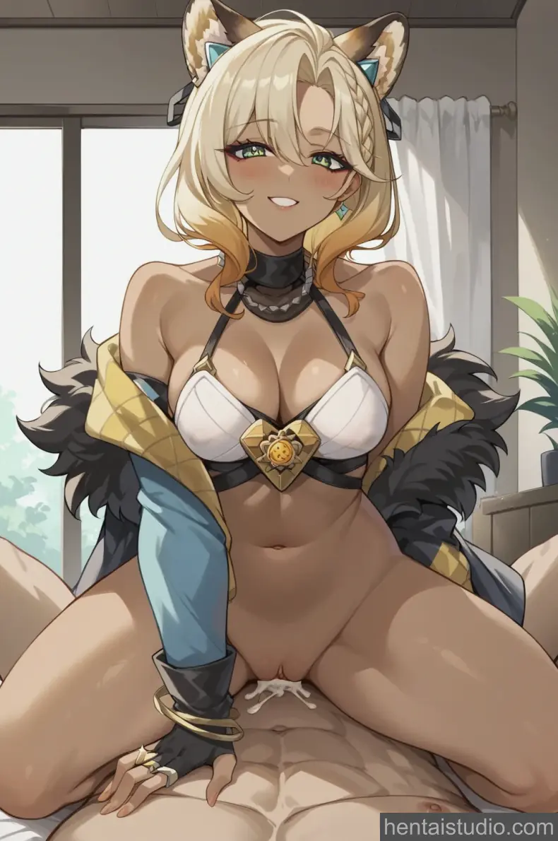 Xilonen from Genshin Impact hentai art 1 of 31