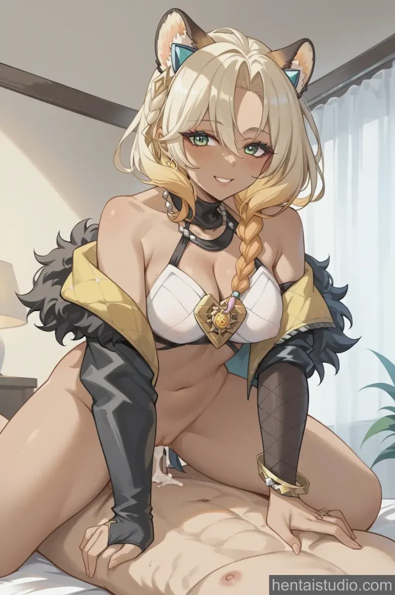 Xilonen from Genshin Impact hentai art 3 of 31